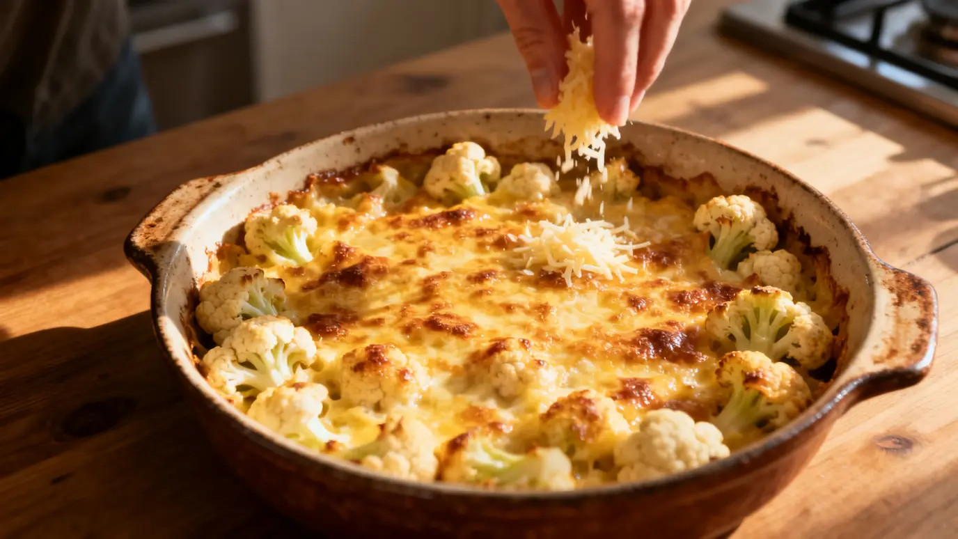 Gratin de chou fleur : la recette simple et rapide à réussir