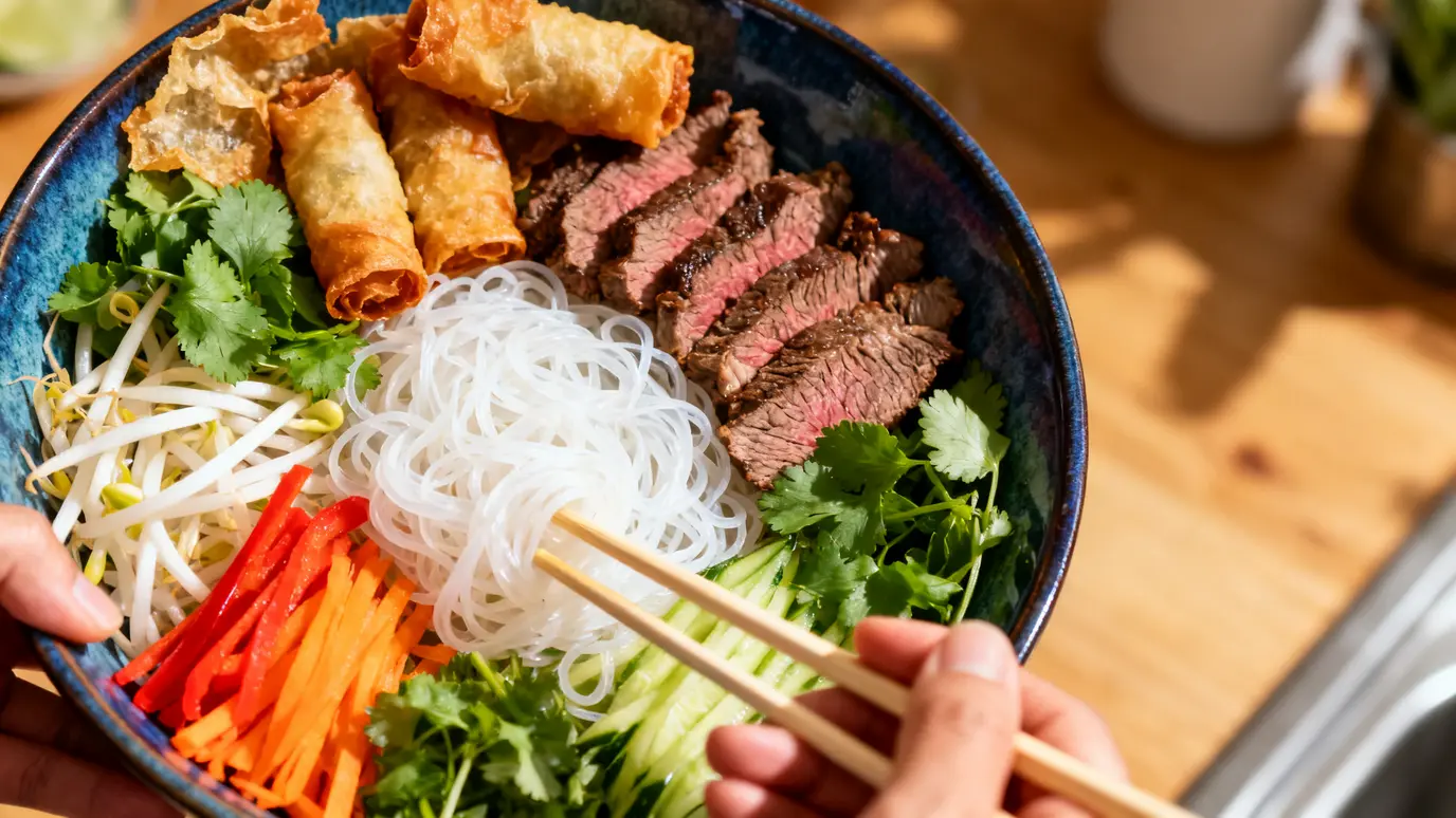 Bo bun : recette simple et savoureuse pour réussir ce classique