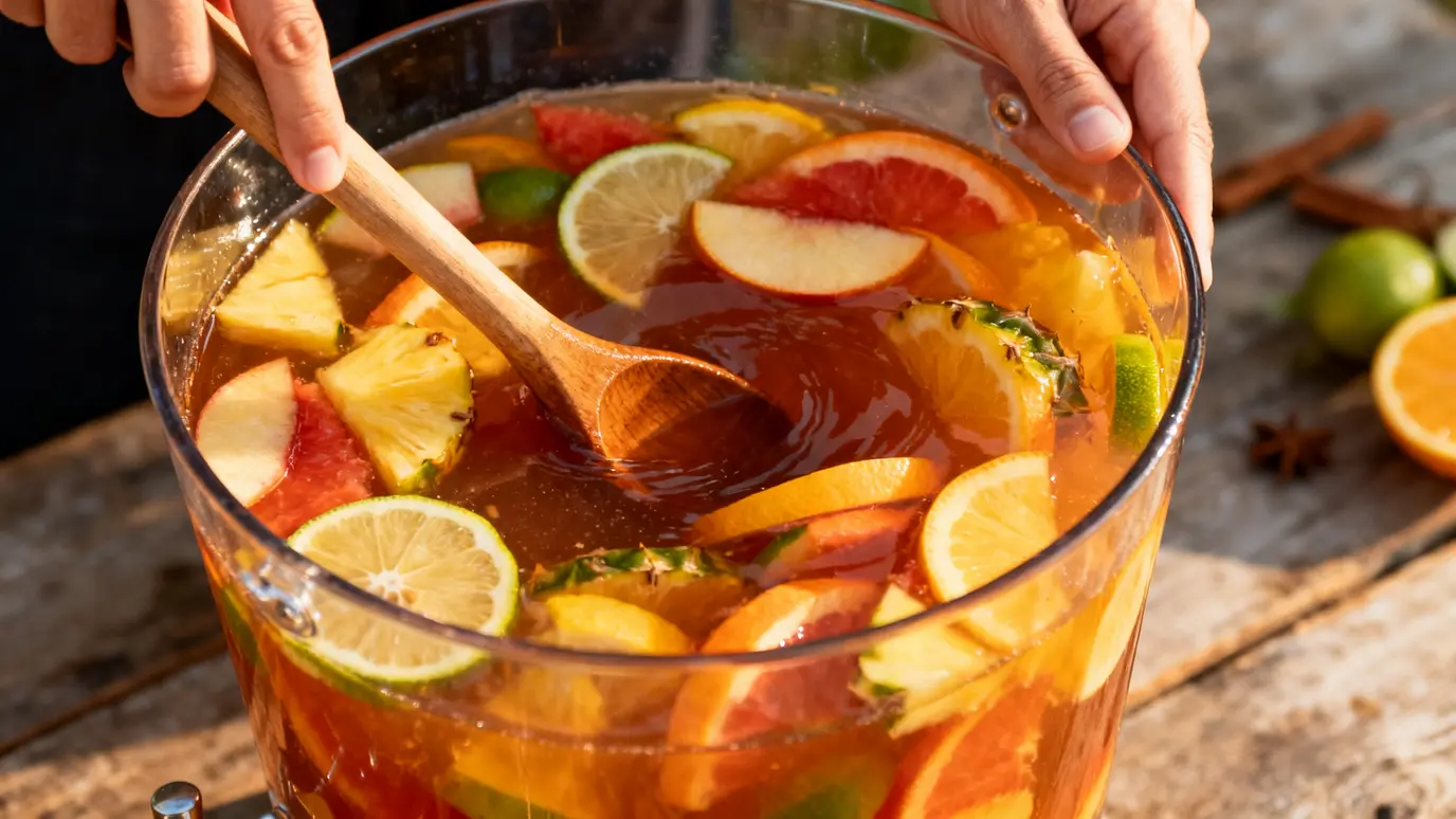 Punch recette : guide facile pour un punch maison réussi