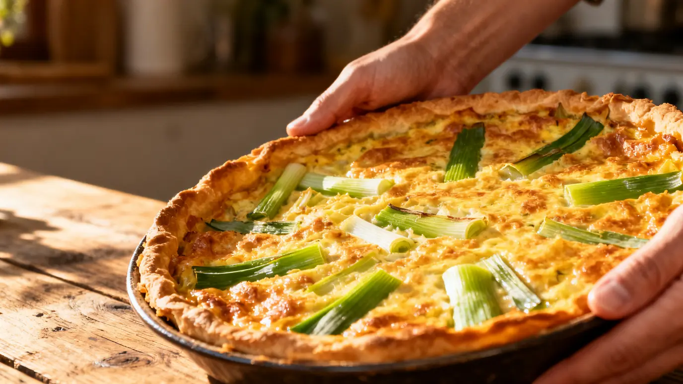 Quiche aux poireaux : recette simple et rapide à réussir chez soi