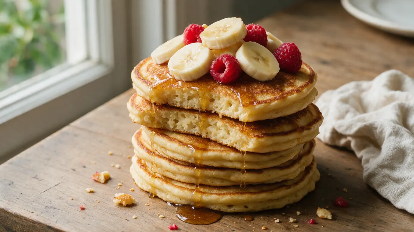 Pancake banane : recette moelleuse et rapide à préparer