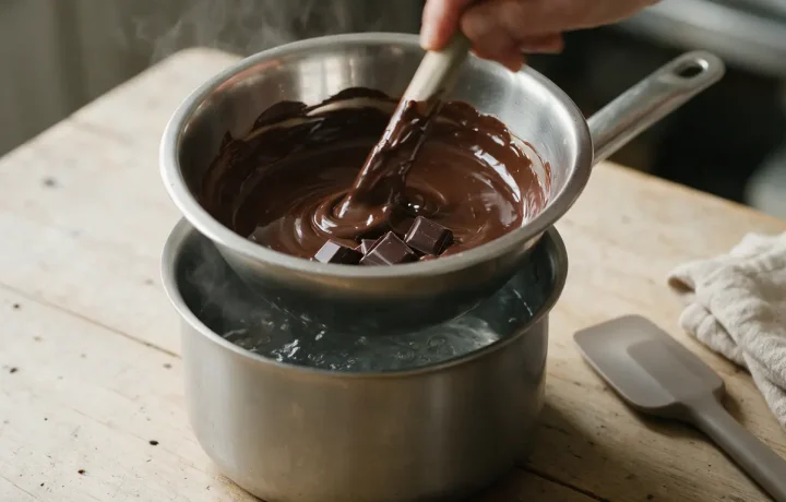 Chocolat bain-marie : le faire fondre sans le brûler