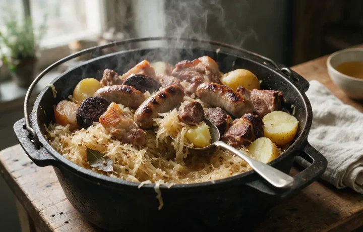 Réchauffer la choucroute : astuces pour la garder moelleuse