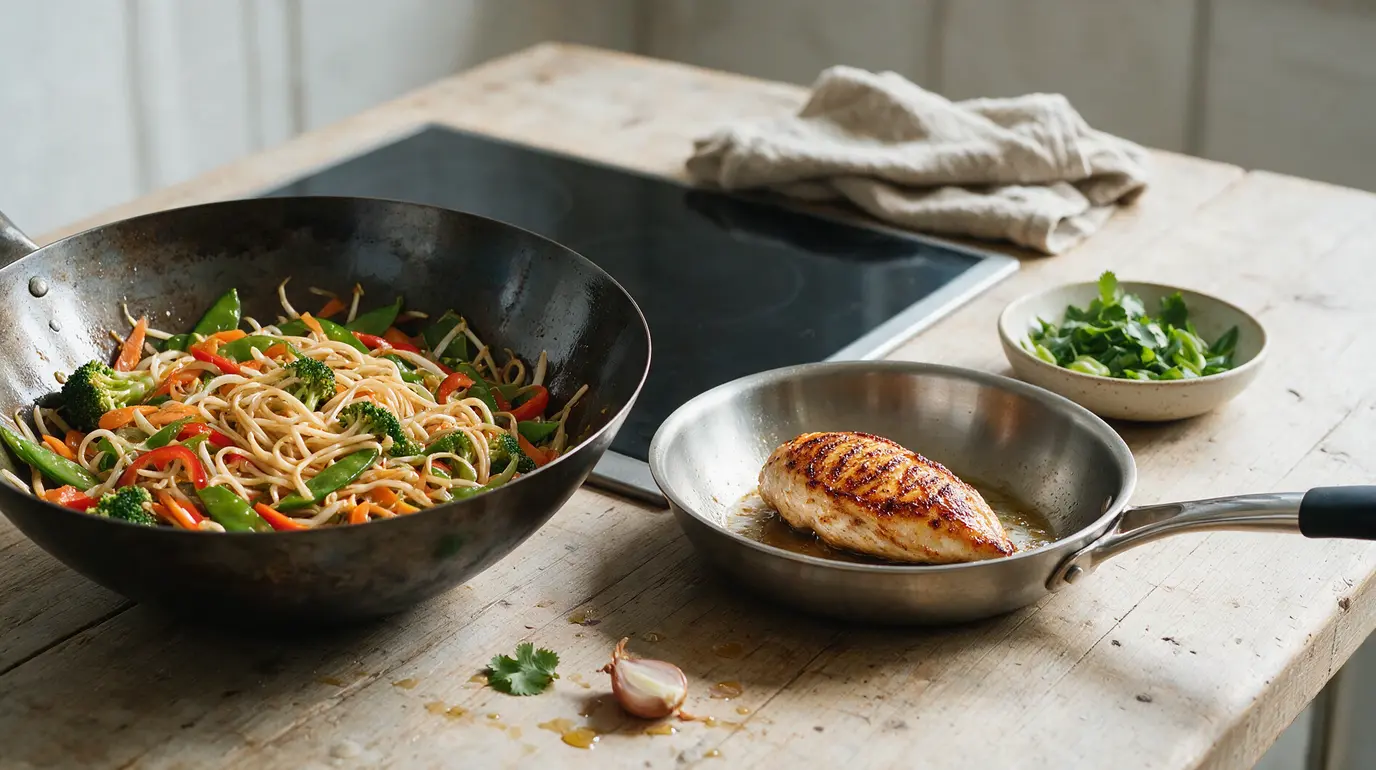 Poêle et wok : comment choisir le modèle idéal ?
