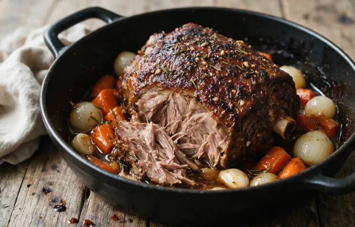 Recette de gigot de 7 heures : fondant et facile au four