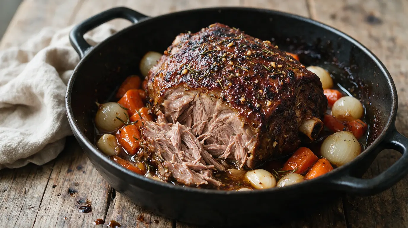 Recette de gigot de 7 heures : fondant et facile au four