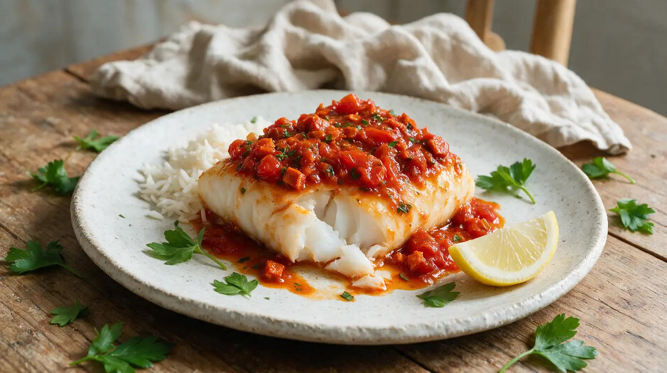 Poisson sauce chorizo : une recette facile et savoureuse