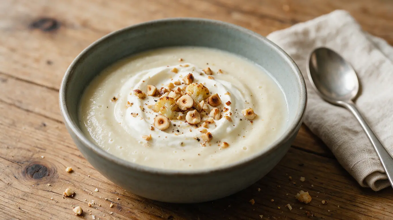Crème de chou-fleur facile : recette onctueuse et rapide