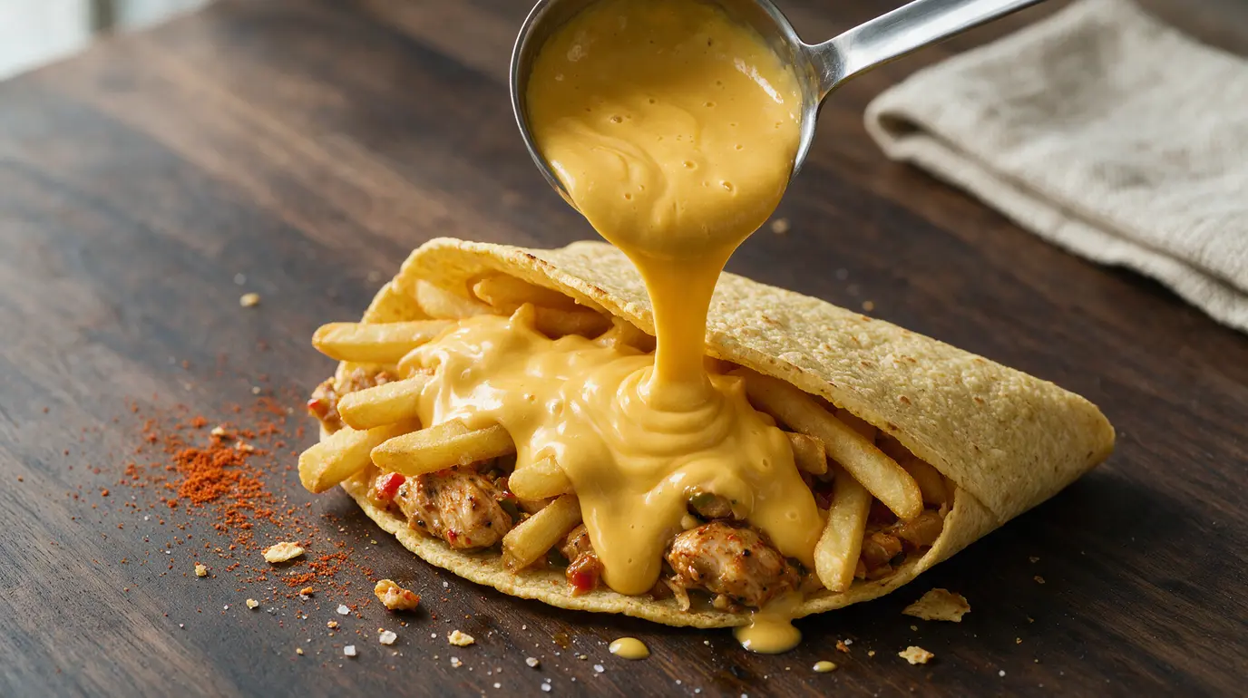Sauce fromagère tacos : recette maison facile et onctueuse
